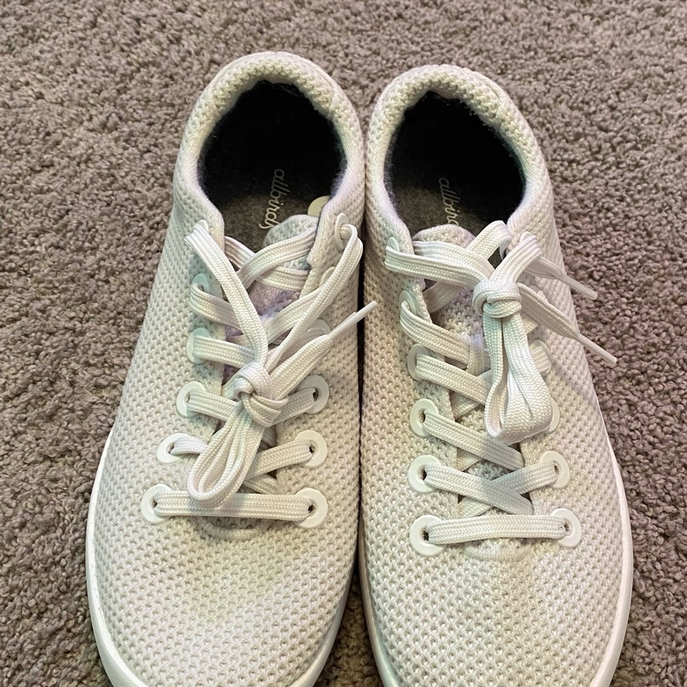 Allbirds White Athletic Shoes (Cruiser)